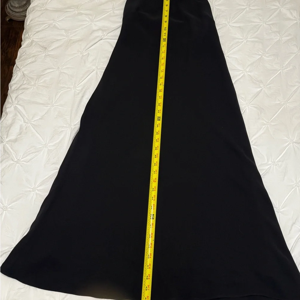 Vintage Evan Picone  Elegant Black Maxi Dress - Picture 8 of 8
